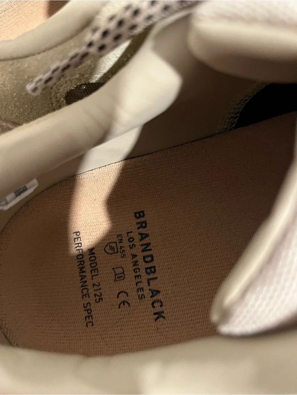 Brandblack Men's Tan Suede & Mesh Trail Sneaker